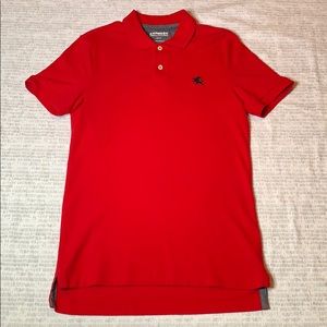 Express Stretch Pique Polo Red!